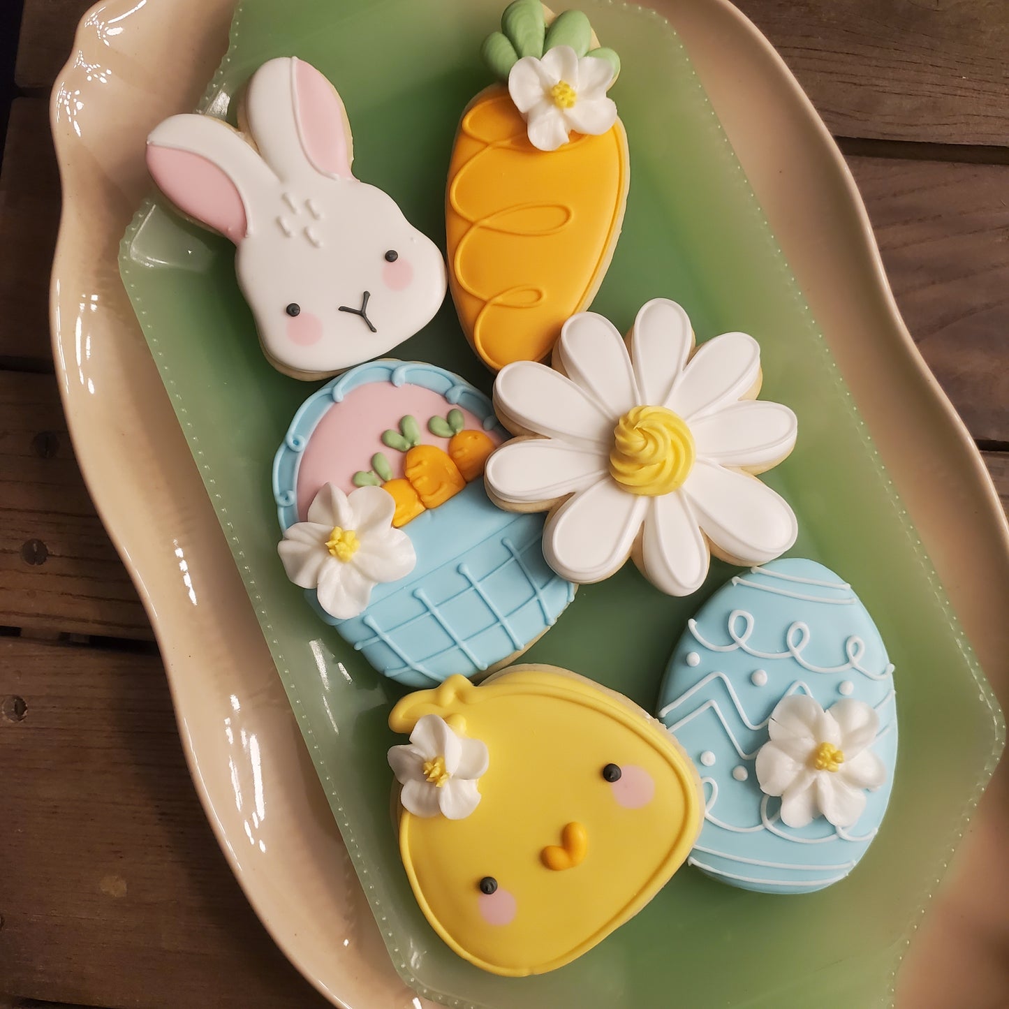 Assorted Easter cookies