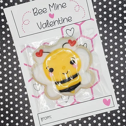 "Bee Mine" Valentine card