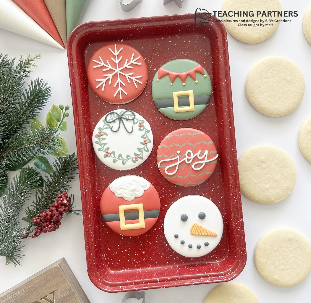 All About Circles Holiday Cookie Class December 12 3-5pm